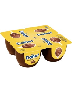 DANET NATILLAS CHOCOLATE X4