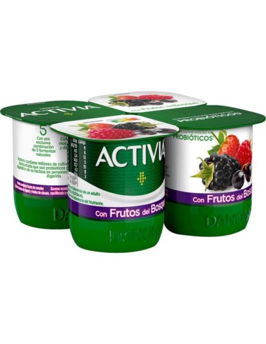 ACTIVIA CON FRUT.DEL BOSQUE X4