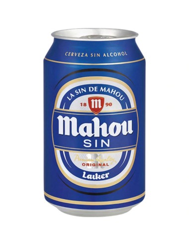 CERVEZA MAHOU SIN ALCOHOL 33 CL