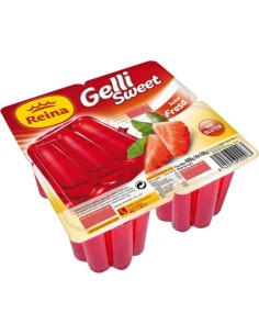 REINA GELATINA FRESA PK-4 X 100 GR