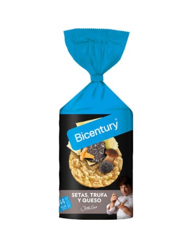 BICENTURY TORTITAS MAIZ SETAS-TRUFA-QUES 124 GR