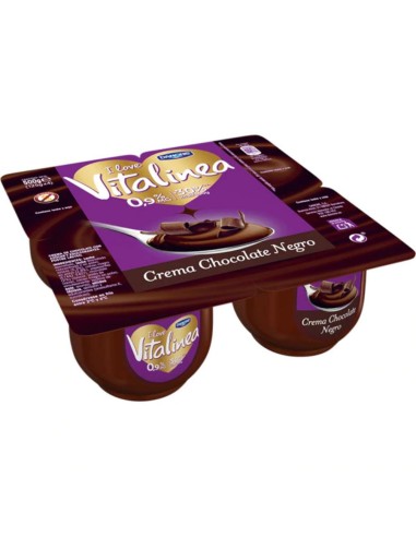 VITALINEA CREMA CHOCO/VAINILLA X4