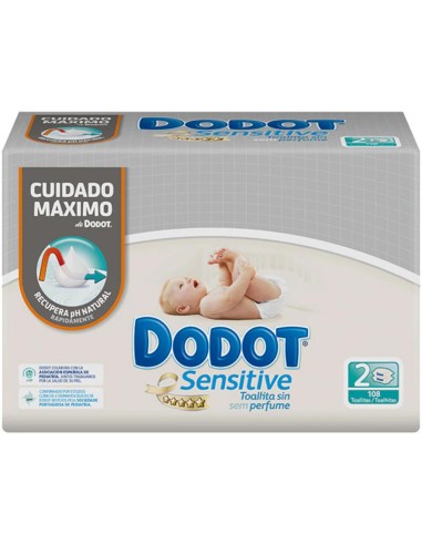 TOALLITAS DODOT SENSITIVE 54UD