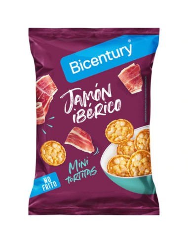 NACKIS TORTITAS MINI MAIZ-JAMON BICENTURY 70 GR