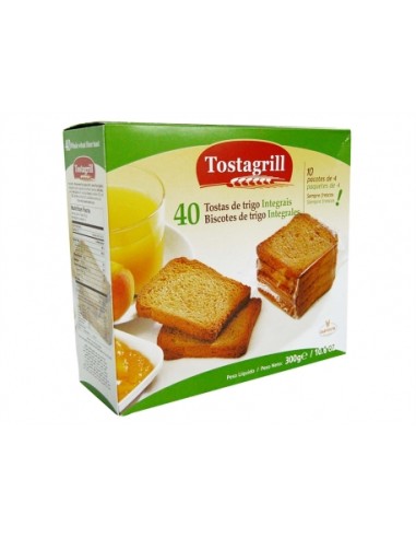 PAN TOSTAGRILL TOSTADO INTEGRAL CAJA 40