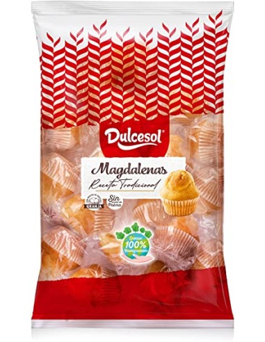 MAGDALENAS BOLSON 615 GR DULCESOL