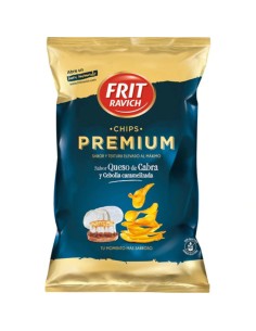 CHIPS PREMIUM QUESO CABRA FRIT RAVICH 110 GR