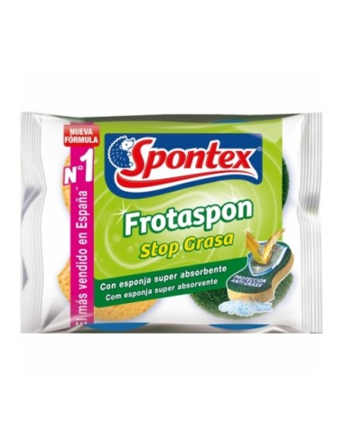 ESTROPAJO SPONTEX FROTASPON PK-2 +1