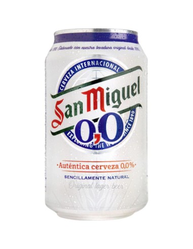 CERVEZA SAN MIGUEL 0`0 33 CL