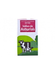 LECHE VALLES DE ASTURIAS ENTERA 1LT