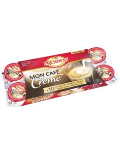 NATA LIQUIDA PARA CAFE PRESIDENT 10 X 9,8ML