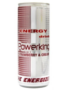 POWERKING ENERGY STRAWBER&CREAM 250ML