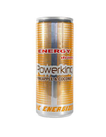 POWERKING ENERGY PINEAPPLE&COCO 250ML