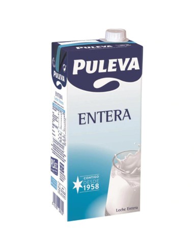 LECHE PULEVA ENTERA BRIK 1 LT.