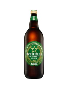 CERVEZA ESTRELLA LEVANTE 1 LT. S.RETORNO