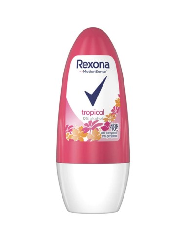 DEO. REXONA ROLLON TROPICAL 50 ML